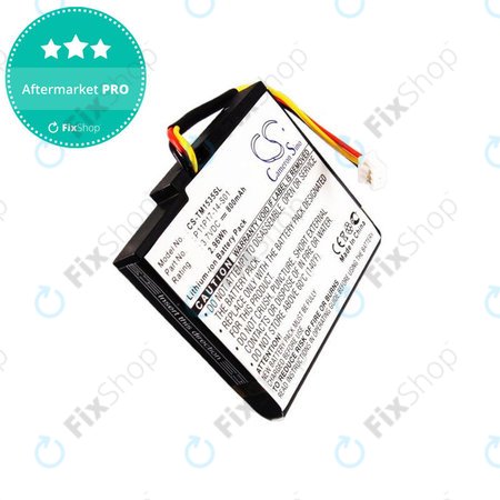 Batterie pour TomTom, 800mAh, Li-Ion, 3.7V, P11P17-14-S01, HQ