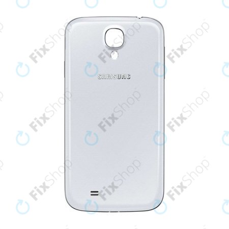 Samsung Galaxy S4 i9505 - Cache Batterie Cuir (Blanc)