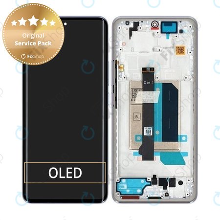 Xiaomi Redmi Note 14 Pro+ 5G - Écran LCD + Écran tactile + Cadre (Lavender Purple) - 5600180O16U00 Genuine Service Pack