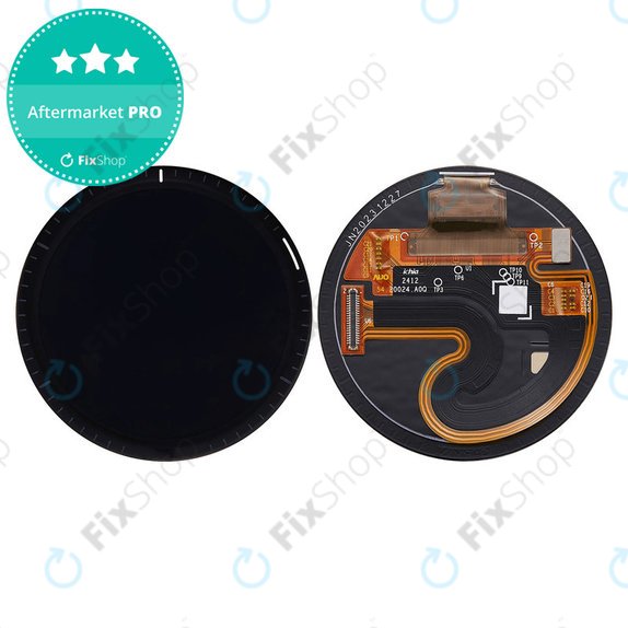 Écran OLED + vitre tactile sans châssis (Black) pour Garmin Forerunner 965