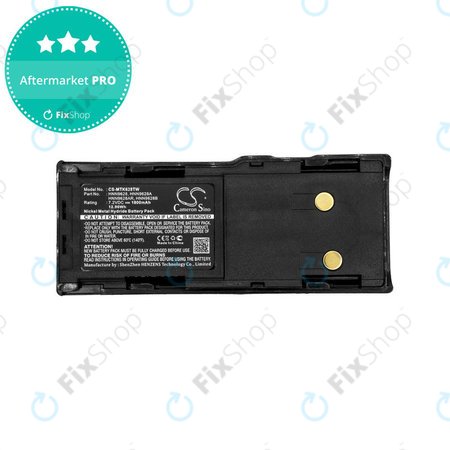 Batterie pour Motorola CP250, GTX800, 1800mAh, Ni-MH, 7.2V, HNN9628, HQ