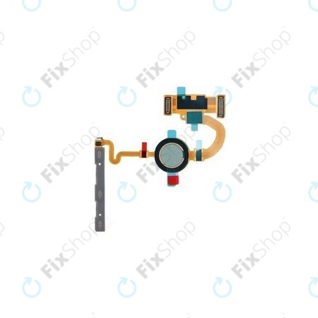 Google Pixel 5 - Capteur d'empreintes digitales + câble flexible (Sorta Sage) - G949-00092-01 Genuine Service Pack