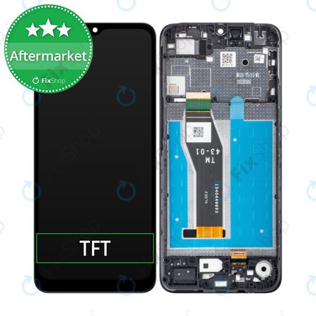 Motorola Moto E13 - Écran LCD + Ecran Tactile + Cadre (Cosmic Black) TFT