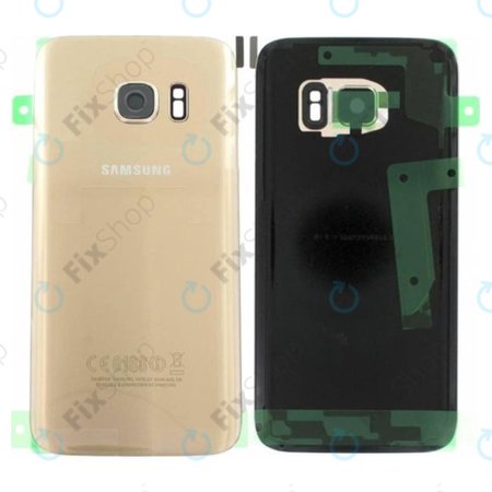 Samsung Galaxy S7 G930F - Cache batterie (Or) - GH82-11384C Genuine Service Pack