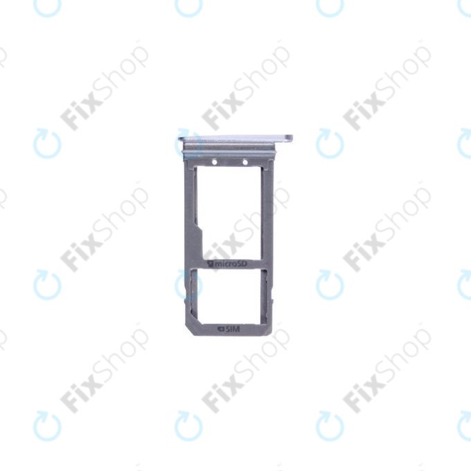Samsung Galaxy S7 G930F - Plateau SIM + SD (Argent)
