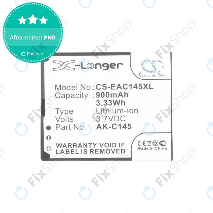 Aligator A420, V500, V550, Auro C2030, Bea-fon C250, C260, Telme C145, C145B, Texet TM-D222, Winner WG7 - Batterie AK-C145, C250, TM-D222 900mAh HQ