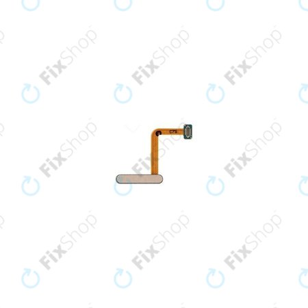 Samsung Galaxy Z Flip 4 F721B - Capteur d'empreintes digitales + Câble flexible (Jaune) - GH96-15339G Genuine Service Pack