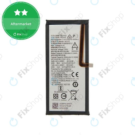 Nokia 8 Sirocco - Batterie HE333 3000mAh