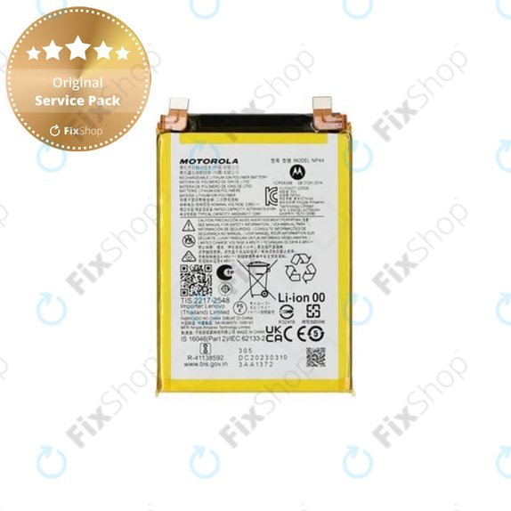 Motorola Edge 30 Fusion XT2243, Edge 40 - Batterie NP44 4400mAh - SB18D86570 Genuine Service Pack