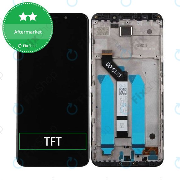 Xiaomi Redmi 5 Plus (Redmi Note 5) - Écran LCD + Écran tactile + Cadre (Noir)