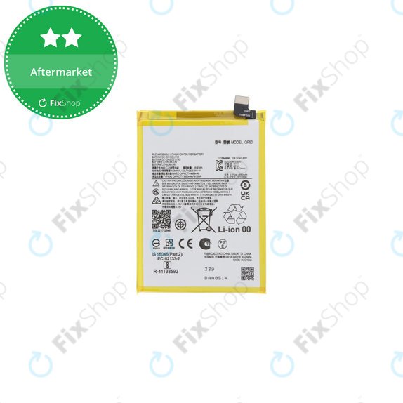 Motorola Moto G04, G24 Power, G34 - Batterie QF50 5000mAh