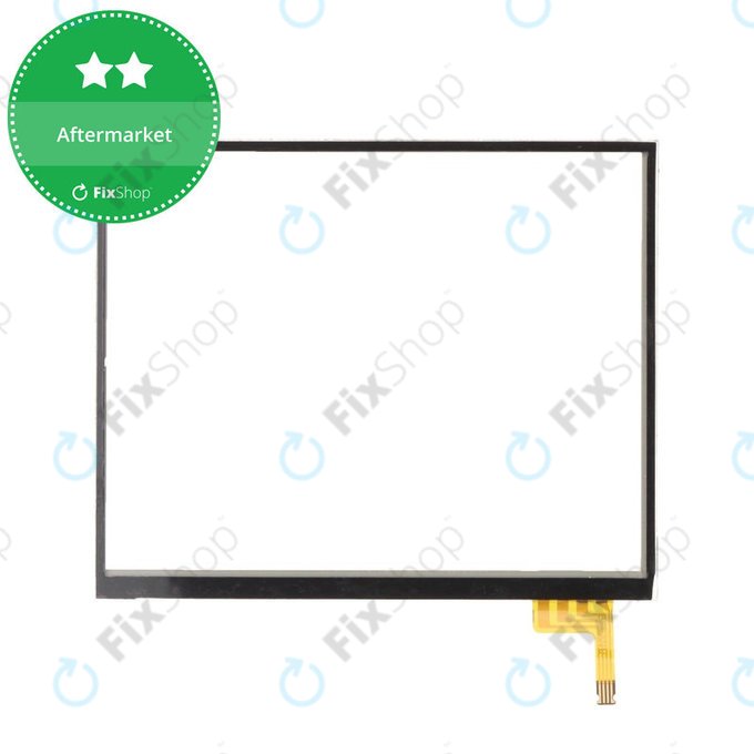 Vitre tactile inférieure avec adhésif pour Nintendo DSi