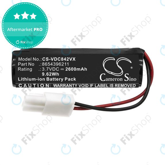 Batterie pour Vileda Quick & Clean, 2600mAh, Li-Ion, 3.7V, 8654396211, HQ