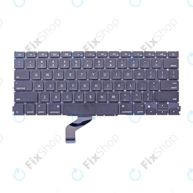 Apple MacBook Pro 13" Retina A1425 (Fin 2012 - début 2013) - Clavier US