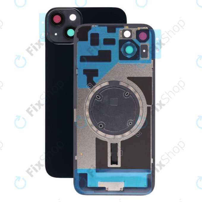 Apple iPhone 14 Plus - Cache batterie + Puce de chargement sans fil + NFC (Minuit)