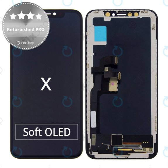 Apple iPhone X - Écran LCD + Ecran Tactile + Cadre Refurbished PRO