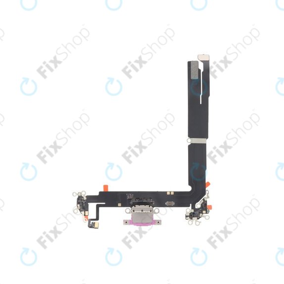 Apple iPhone 16 Plus - Connecteur de charge + Câble flexible (Pink)