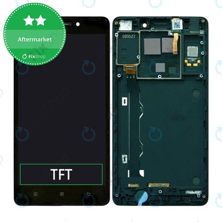 Lenovo A7000 - Écran LCD + Écran tactile + Cadre (Noir)