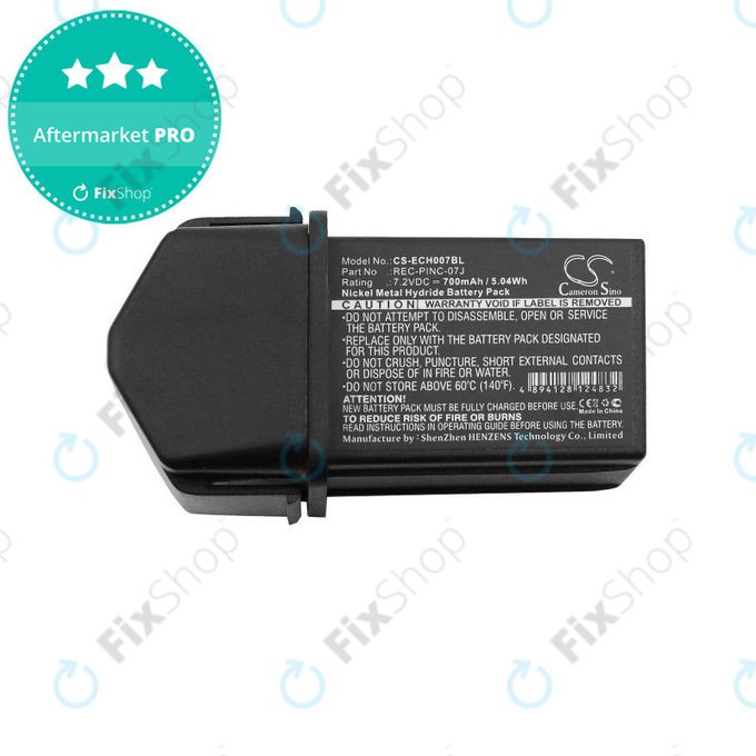 Batterie pour Elca CONTROL-0, 700mAh, Ni-MH, 7.2V, PINC 07MH, HQ