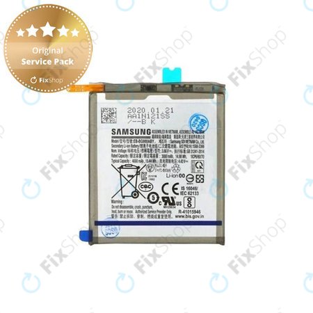 Samsung Galaxy S20 G980F - Batterie 4000mAh EB-BG980ABY - GH82-22122A Genuine Service Pack