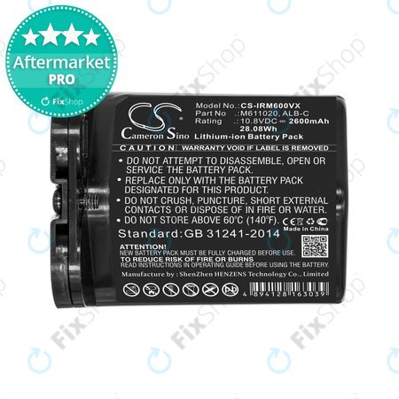 iRobot Braava jet m6 - Batterie ALB-C, M611020 2600mAh HQ