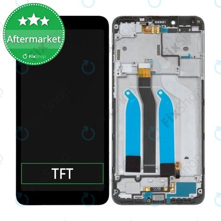 Xiaomi Redmi 6A - Écran LCD + Écran Tactile + Cadre (Noir)