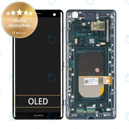 Sony Xperia XZ3 - Écran LCD + Écran tactile + Cadre (Vert) - 1315-5028 Genuine Service Pack