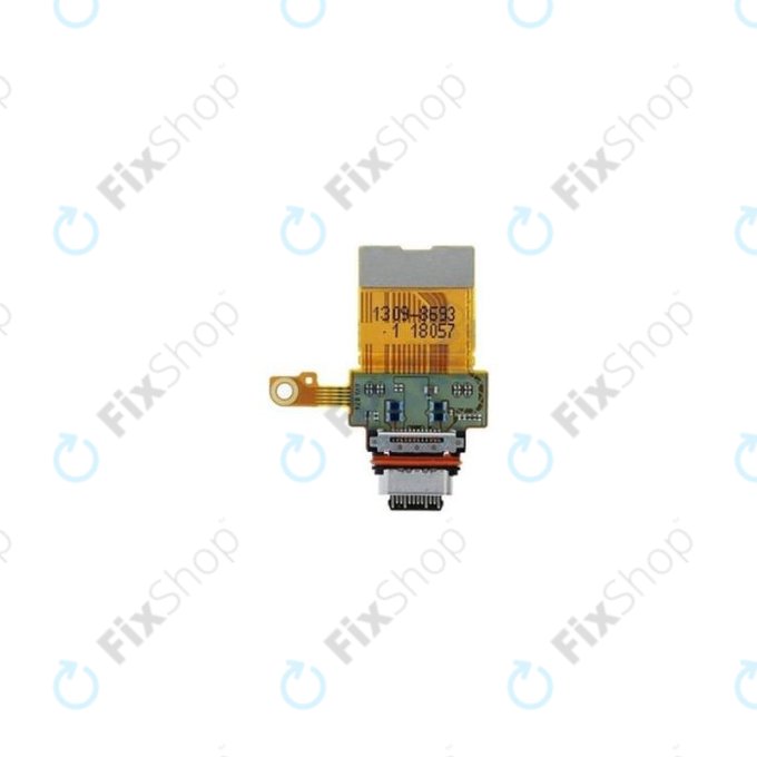 Sony Xperia XZ2 Compact - Connecteur de charge + câble flexible - 1309-8693 Genuine Service Pack