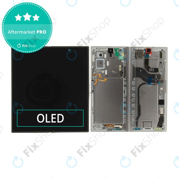 Samsung Galaxy Z Fold 7 F966B - Écran LCD + Écran tactile + Cadre (Silver Shadow) OLED