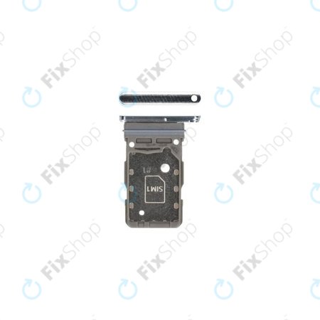 Samsung Galaxy S21 G991B - Plateau SIM (Blanc fantôme) - GH98-46193F Genuine Service Pack