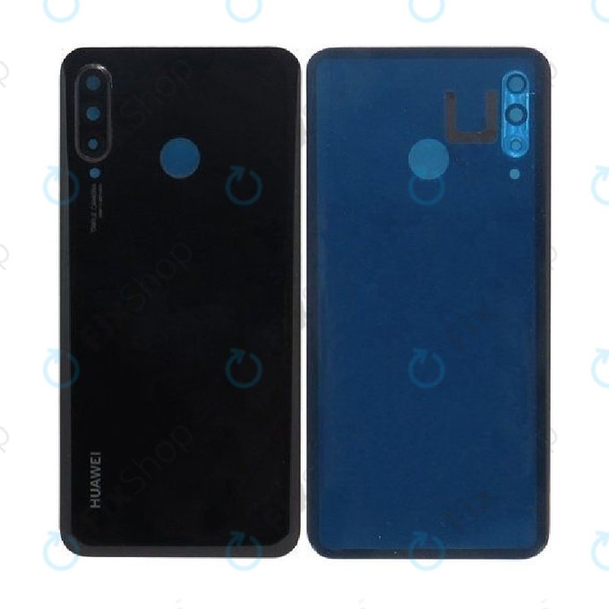 Cache batterie complet pour Huawei P30 Lite, Midnight Black