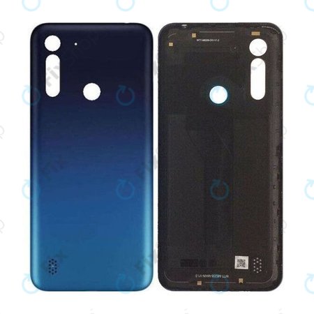 Motorola Moto G8 Power Lite - Cache batterie (Bleu royal) - 5S58C16541 Genuine Service Pack