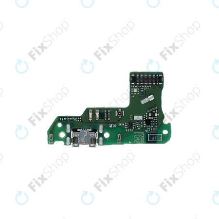 Huawei Y6 (2018), Y6 Prime (2018) - Carte PCB du connecteur de charge - 02351WHT