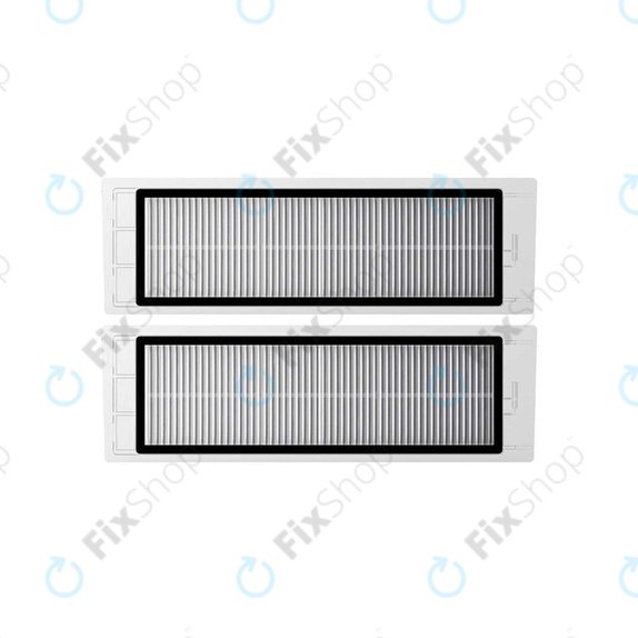 Xiaomi Roborock S5, S5 Max, S6, S6 MaxV, S6 Pure, E4, E5, Mijia 1S, Mi Robot Vacuum Mop 1S, Xiaowa E2, E3, Lite C10 - Filtre HEPA (2pcs)