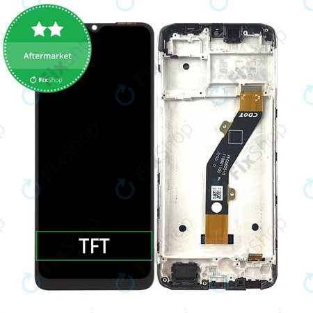 Infinix Smart 7 HD X6516 - Écran LCD + Ecran Tactile + Cadre (Ink Black) TFT