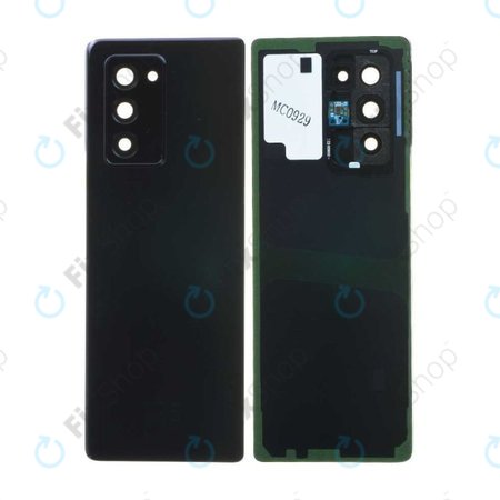 Samsung Galaxy Z Fold 2 F916B - Cache batterie (Noir mystique) - GH82-23688A, GH82-27284A Genuine Service Pack