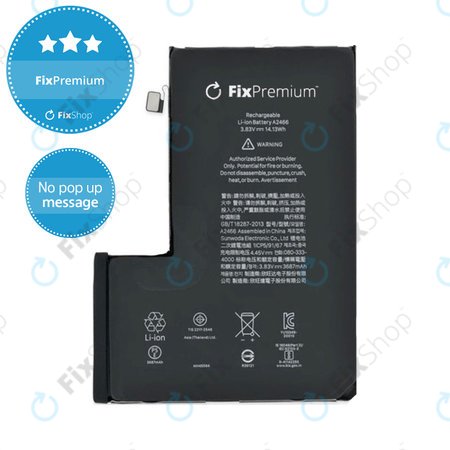 Apple iPhone 12 Pro Max - Batterie JCID 3687mAh