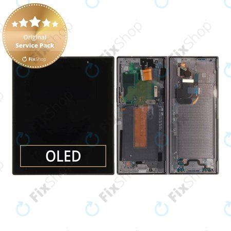 Samsung Galaxy Z Fold 6 F956B - Écran LCD + Écran tactile + Cadre (Silver Shadow) - GH82-35042A Genuine Service Pack