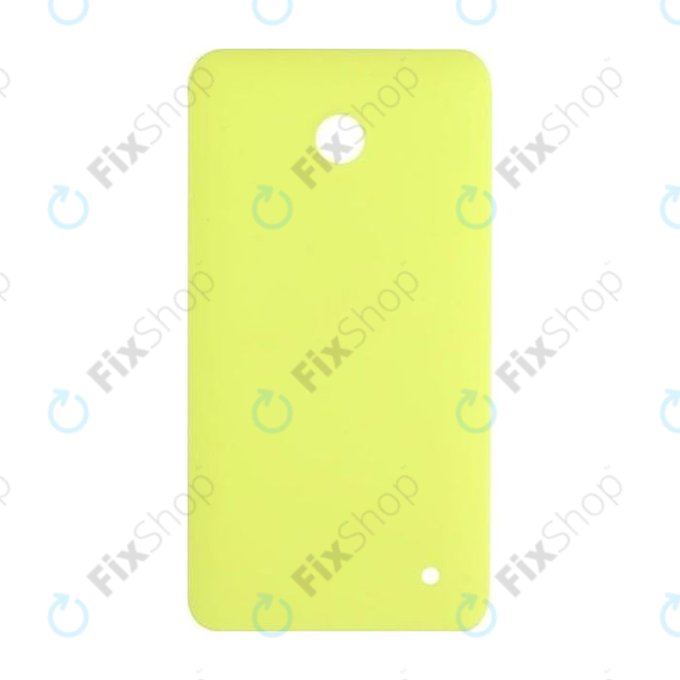 Nokia Lumia 630, 635 - Cache batterie (Jaune) - 02506C3 Genuine Service Pack