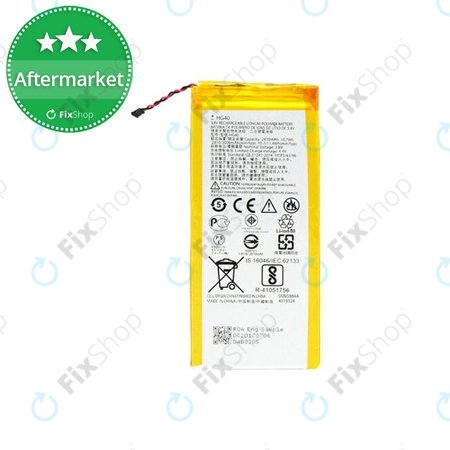 Motorola Moto G5 Plus - Batterie HG40 3000mAh