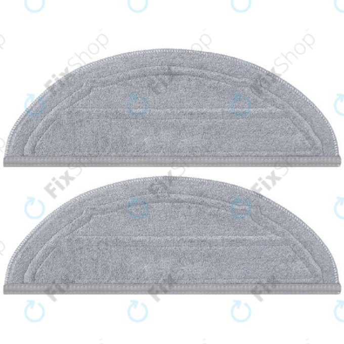 Chiffon de vadrouille, 2 pièces, Lavable pour Roborock Q10 VF, VF+, V, V+, S5, S5+