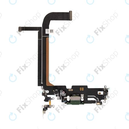 Apple iPhone 13 Pro Max - Connecteur de charge + Câble flexible (Vert alpin)