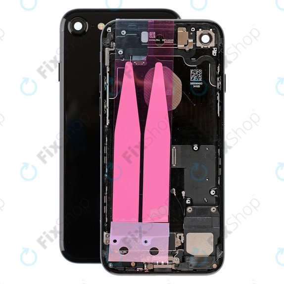 Apple iPhone 7 - Petites pièces du boîtier arrière (noir de jais)