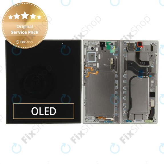 Samsung Galaxy Z Fold 7 F966B - Ecran LCD + Ecran Tactile + Cadre (Silver Shadow) - GH82-37548A Genuine Service Pack