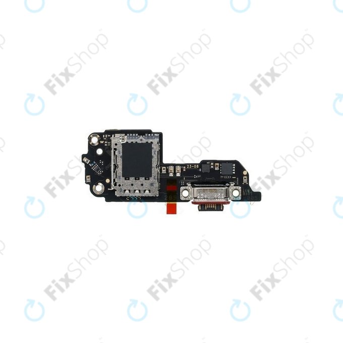 Xiaomi Redmi Note 14 Pro+ 5G 24094RAD4G - Carte PCB du connecteur de charge + SIM Čítač - 5600200O16U00 Genuine Service Pack