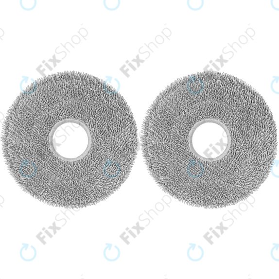 Chiffon de vadrouille, 2 pièces, Lavable pour Roborock Saros 10R