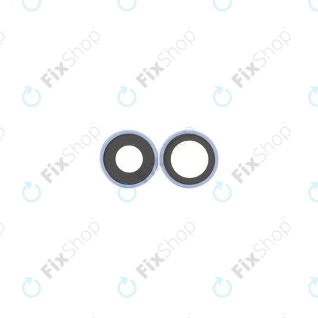Apple iPhone 17 - Cadre d'objectif de caméra arrière (Mist Blue) - 2pcs