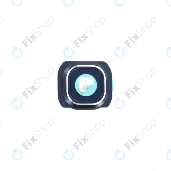 Samsung Galaxy S6 G920F - Cadre de caméra arrière (Noir) - GH98-35903A Genuine Service Pack