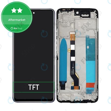 Infinix Hot 11S NFC - Écran LCD + Ecran Tactile + Cadre (Polar Black) TFT