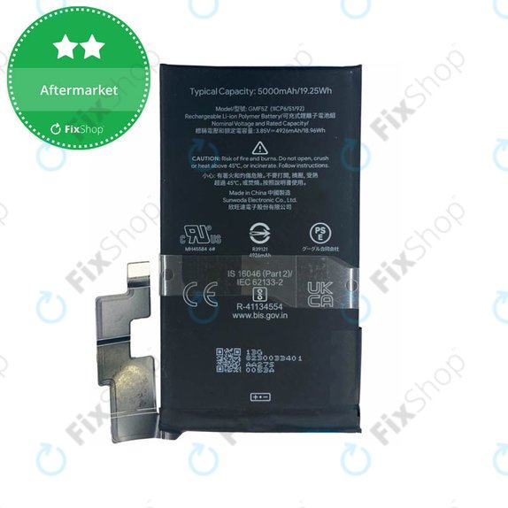 Google Pixel 7 Pro - Batterie GMF5Z 5000mAh